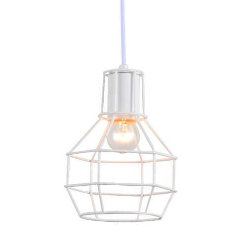 Подвесной светильник Escada 1129/1S E27*60W White фото 2 Подвесной светильник Escada 1129/1S E27*60W White фото 2