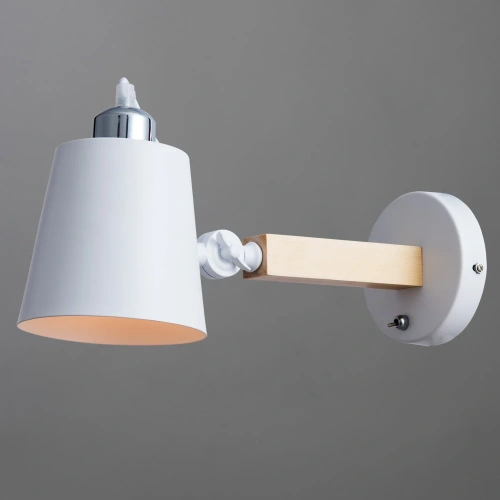 Бра Arte Lamp OSCAR A7141AP-1WH фото 2 Бра Arte Lamp OSCAR A7141AP-1WH фото 2