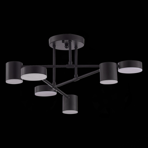 SLE201042-06 Светильник потолочный Черный/Черный LED 6*7W 4000K NOBEL фото 19