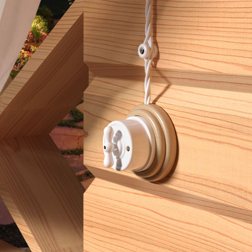 Ретро кабель витой 3х1,5 белый 20 м (под заказ) W6453201 фото 2 Ретро кабель витой 3х1,5 белый 20 м (под заказ) W6453201 фото 2