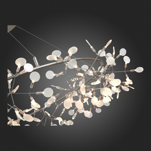 SL379.103.216 Люстра подвесная ST-Luce Серебристый/Белый LED 216*0,5W 3500K RAFINA фото 9