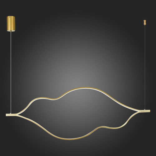 SL6106.203.65 Светильник подвесной ST-Luce Золотистый/Белый LED 1*65W 4000K CORTILE фото 5