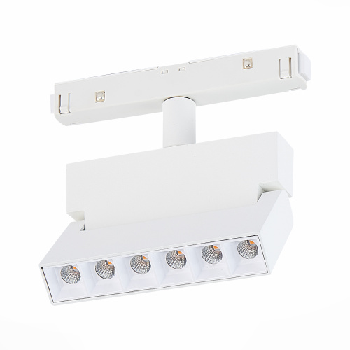 ST362.536.06 Магнитный трековый светильник белый LED 1*6W 3000K 532Lm Ra>80 36° IP20 L120xW22xH134 4 SKYLINE 48 фото 2