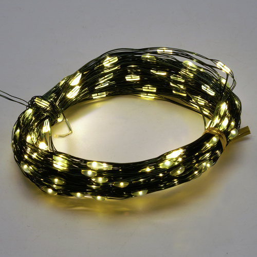 Светодиодная гирлянда Feron CL583 линейная Роса (на проволоке) 2700К c питанием от сети 220V 20м + сетевой шнур 1,5м фото 5