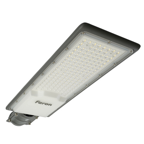 Светодиодный уличный консольный светильник Feron SP3036 150W 6400K 230V, серый фото 7