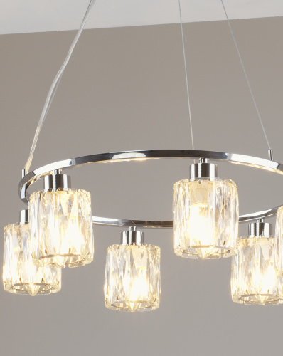 Люстра подвесная Moderli V11707-6P Prismique фото 4 Люстра подвесная Moderli V11707-6P Prismique фото 4