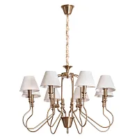 Подвесная люстра Arte Lamp AGIO A6086LM-8PB