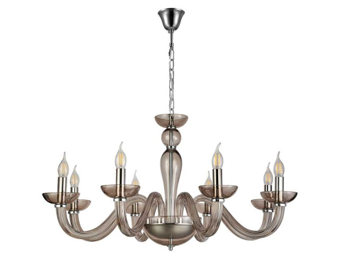 Подвесная люстра Newport 8648/С chrome coffee М0071700 фото 3