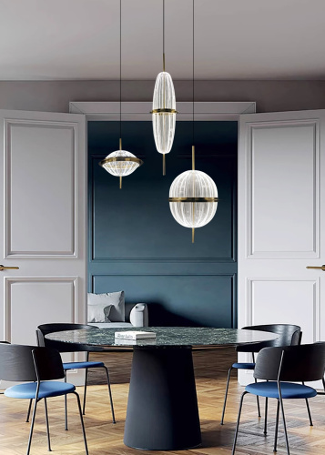 Подвесной светильник 8631P/C copper/clear фото 2