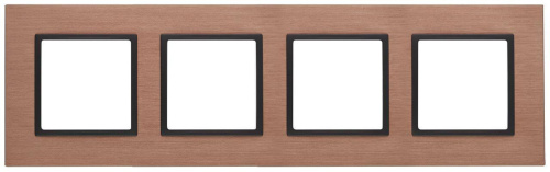 Рамка 4-постовая ЭРА Elegance 14-5204-14 Б0034562 Рамка 4-постовая ЭРА Elegance 14-5204-14 Б0034562