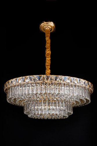 Люстра подвесная Normandie Gold FL1084-21P фото 3 Люстра подвесная Normandie Gold FL1084-21P фото 3