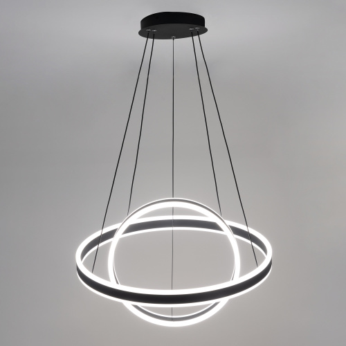 Citilux Дуэт CL719641 LED Люстра подвесная с пультом Чёрная фото 10 Citilux Дуэт CL719641 LED Люстра подвесная с пультом Чёрная фото 10