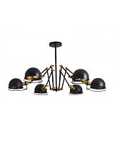 Подвесной светильник Lumina Deco Valmonti LDP D015-6 BK