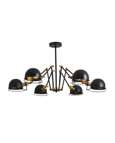 Подвесной светильник Lumina Deco Valmonti LDP D015-6 BK Подвесной светильник Lumina Deco Valmonti LDP D015-6 BK