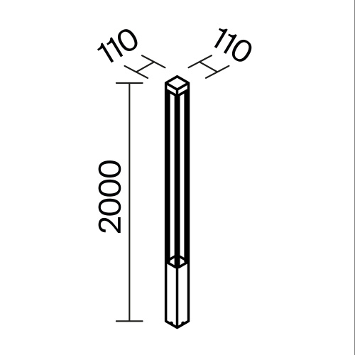 Садово-парковый светильник Outdoor O424FL-L25GF фото 4