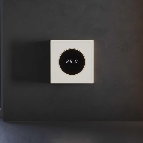 Терморегулятор электронный S70 с индикацией и датчиком, для теплого пола, (хлопок) Voltum VLS070113 Терморегулятор электронный S70 с индикацией и датчиком, для теплого пола, (хлопок) Voltum VLS070113