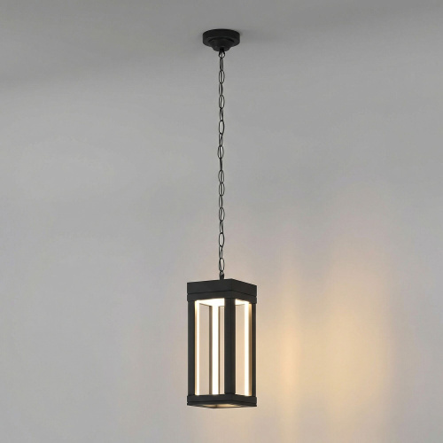 Уличный подвесной светильник Frame 3000K чёрный 1528 TECHNO LED черный фото 2