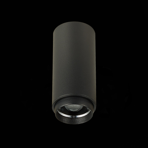 ST600.442.10 Светильник потолочный Zoom Черный LED 1*10W 4000K 1 000Lm Ra>80 15-60° IP20 D59xH130 17 Накладные светильники фото 4