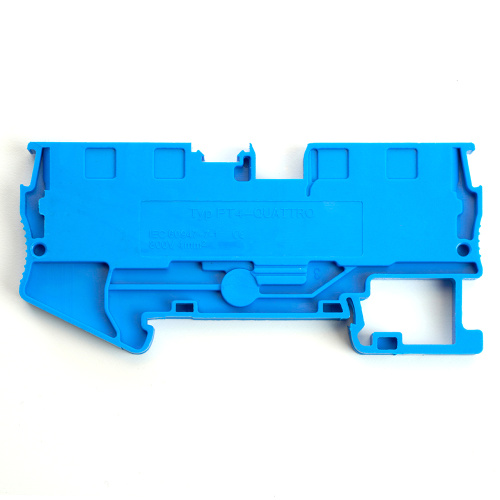 Зажим пружинный, 4-проводной проходной ЗНИ - 4 ,JXB PT 4 , синий LD574-2-40 фото 2