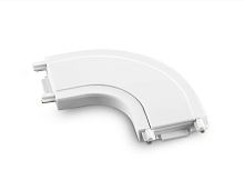 Коннектор угловой токопроводящий Magnetic Ultra slim 26 48В белый