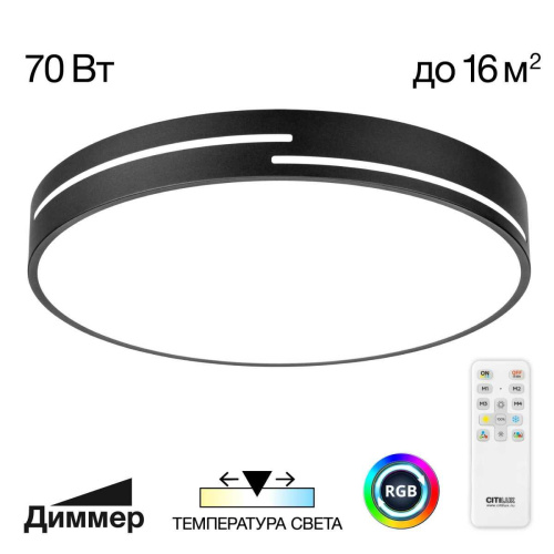 Потолочный светильник Citilux CL72470GL1 Потолочный светильник Citilux CL72470GL1