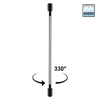 359890 STREET NT25 686 черный Светильник ландшафтный светодиодный IP54 LED 9W 4000К 220-240V VESPERA