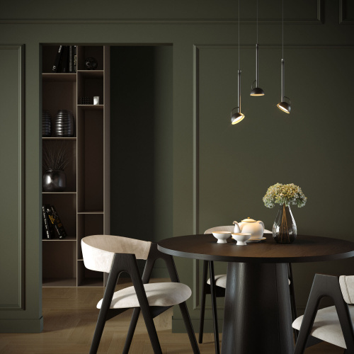 Светильник подвесной светодиодный Join 7W 3000K черный 50313 LED фото 4