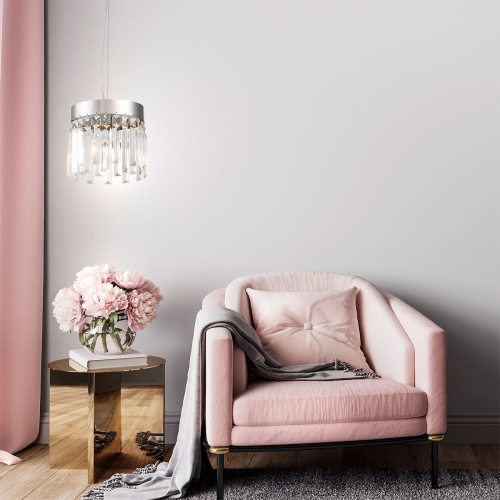 Подвесной светильник 12026/1P Chrome фото 2