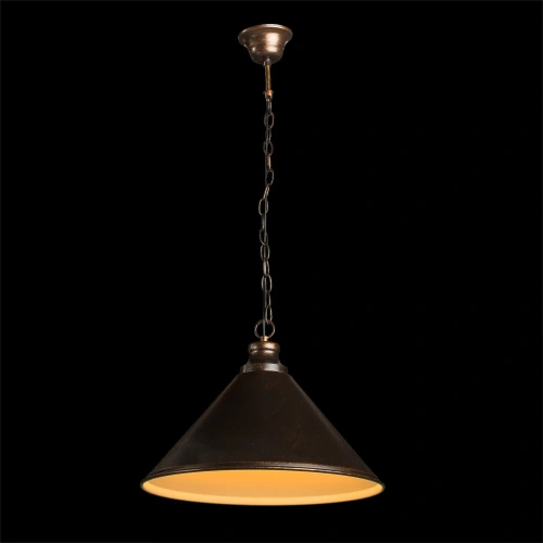 Подвесной светильник Arte Lamp BEVEL A9330SP-1BR фото 2 Подвесной светильник Arte Lamp BEVEL A9330SP-1BR фото 2