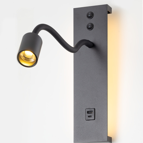 Citilux Декарт CL704471 LED USB Светильник с выключателем Чёрный фото 4 Citilux Декарт CL704471 LED USB Светильник с выключателем Чёрный фото 4