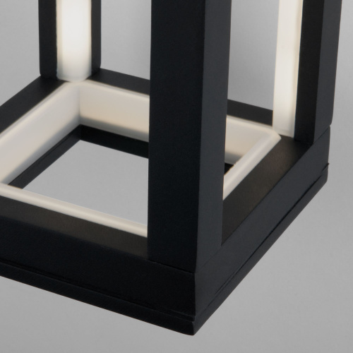 Уличный настенный светодиодный светильник Frame LED IP54 1527 TECHNO LED черный фото 2