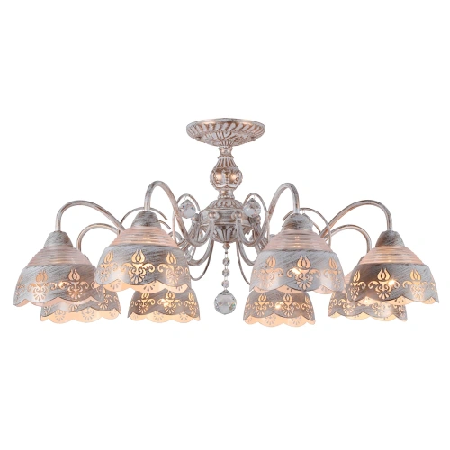 Потолочная люстра Arte Lamp SICILIA A9106PL-8WG Потолочная люстра Arte Lamp SICILIA A9106PL-8WG