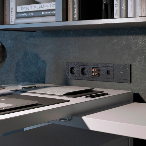 Рамка из поликарбоната на 5 постов Hammer черный W0052408 фото 4 Рамка из поликарбоната на 5 постов Hammer черный W0052408 фото 4