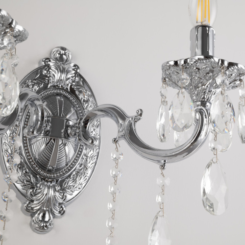 Бра с хрустальными подвесками AL7801B10/2/175 B Ni Bohemia Ivele Crystal (Богемия Ивеле Кристалл) фото 9