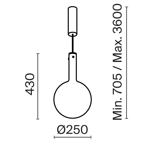 Подвесной светильник Maytoni MOD182PL-L6W3K фото 2 Подвесной светильник Maytoni MOD182PL-L6W3K фото 2