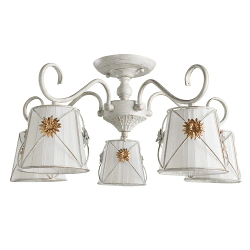 Потолочная люстра Arte Lamp FORTUNA A5495PL-5WG Потолочная люстра Arte Lamp FORTUNA A5495PL-5WG