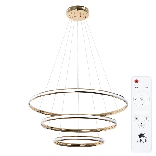 Подвесная люстра Arte Lamp MERIDIANA A2198SP-3GO Подвесная люстра Arte Lamp MERIDIANA A2198SP-3GO