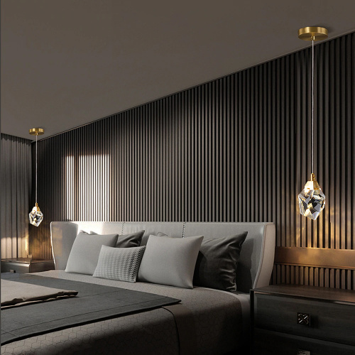 Подвесной светильник Crystal rock 1 gold фото 2