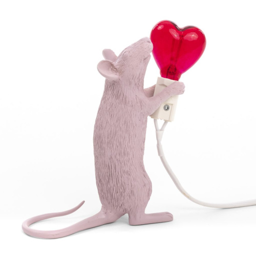 Настольная лампа Mouse Lamp Love Edition USB фото 6