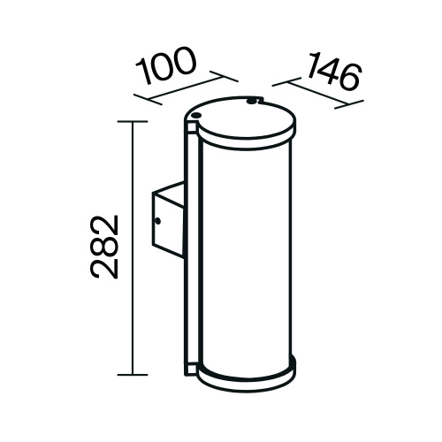 Уличный настенный светильник Outdoor O451WL-01GF фото 3