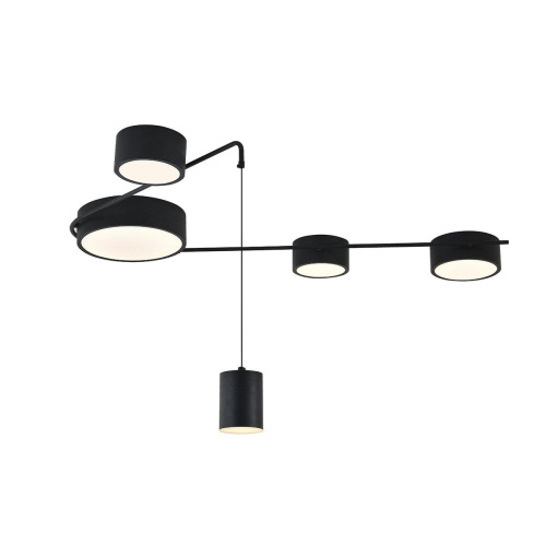 Потолочный светодиодный светильник Indigo Modulo 14028/5С Black V000161L фото 6