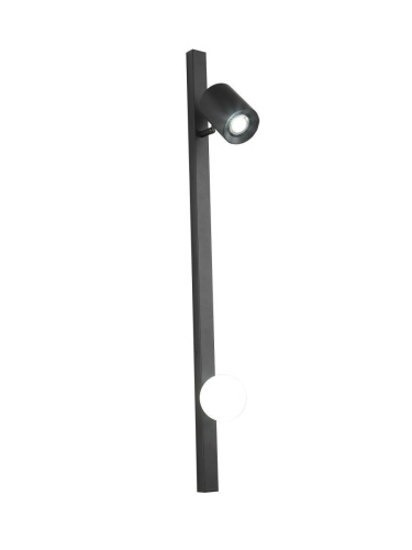 Светильник настенный черный GU10 100см Zortes WOOD ZRS.1895.01