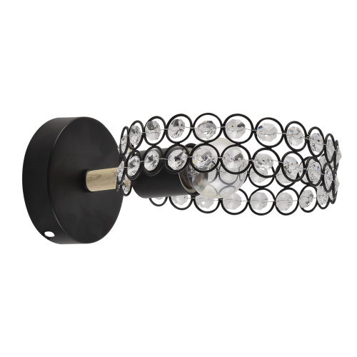 Настенный светильник Escada 679/1A E27*60W Black/Wood фото 5 Настенный светильник Escada 679/1A E27*60W Black/Wood фото 5