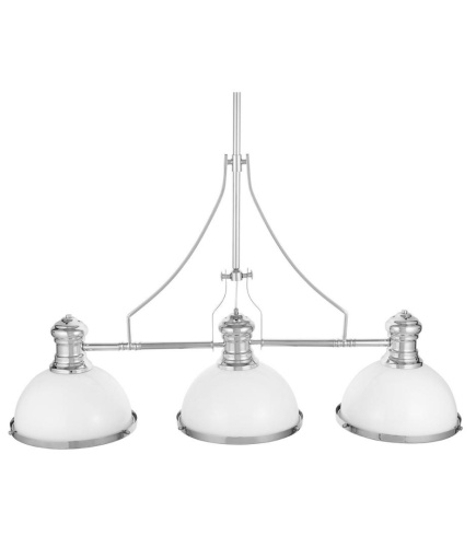 Подвесной светильник Lumina Deco Ettore LDP 710-3 WT+CHR фото 2