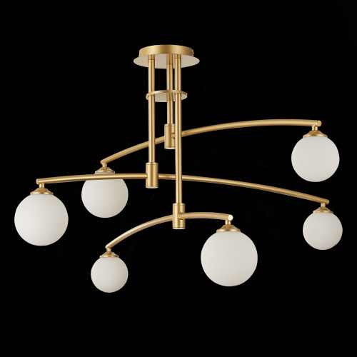 SL1208.302.06 Светильник потолочный ST-Luce Золотистый/Белый G9 6*5W SEMBRARE фото 5