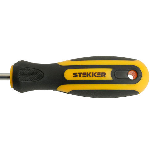 Отвертка крестовая STEKKER Pz 2 х 100 мм, Cr-V, SDM-PZ2-100 фото 2
