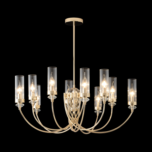 Crystal Lux Люстра Crystal Lux SECRET SP10 GOLD Crystal Lux Люстра Crystal Lux SECRET SP10 GOLD