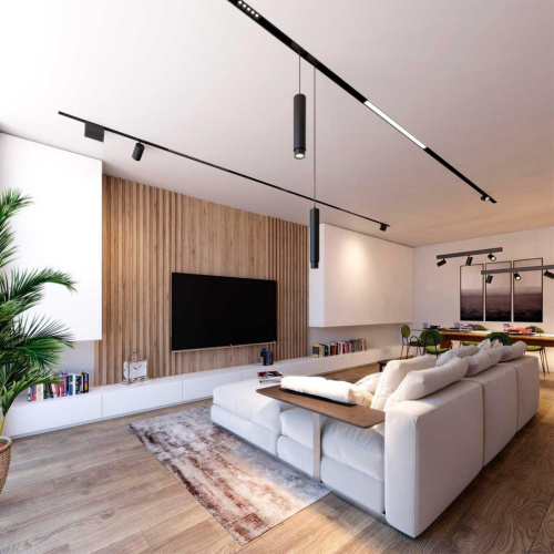 Трековый низковольтный светодиодный светильник Novotech Shino Kit 358526 фото 2