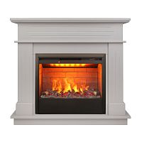 Электрокамин RealFlame Regent 26 BG айс кашемир с очагом 3D Helios 26