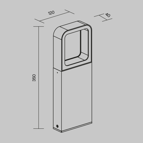 Ландшафтный светильник Outdoor O461FL-L7GF3K фото 2